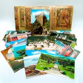 27PC VINTAGE IRELAND POSTCARDS