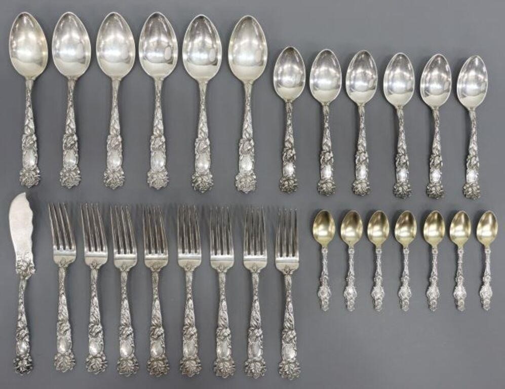 (28) ALVIN BRIDAL ROSE STERLING