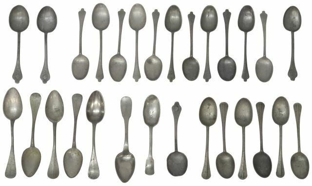 (28) AMERICAN & OTHER PEWTER RAT