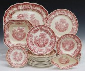 28) COPELAND SPODE SEVERN RED