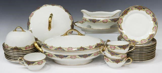 (28) FRENCH LIMOGES PORCELAIN