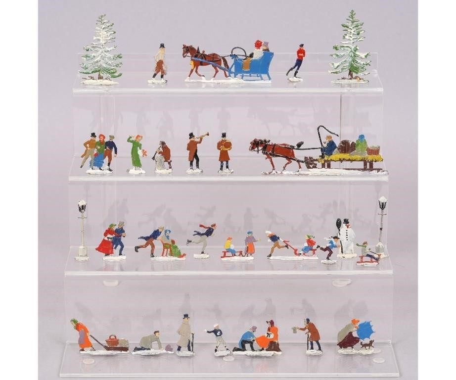 28 German flat lead Christmas