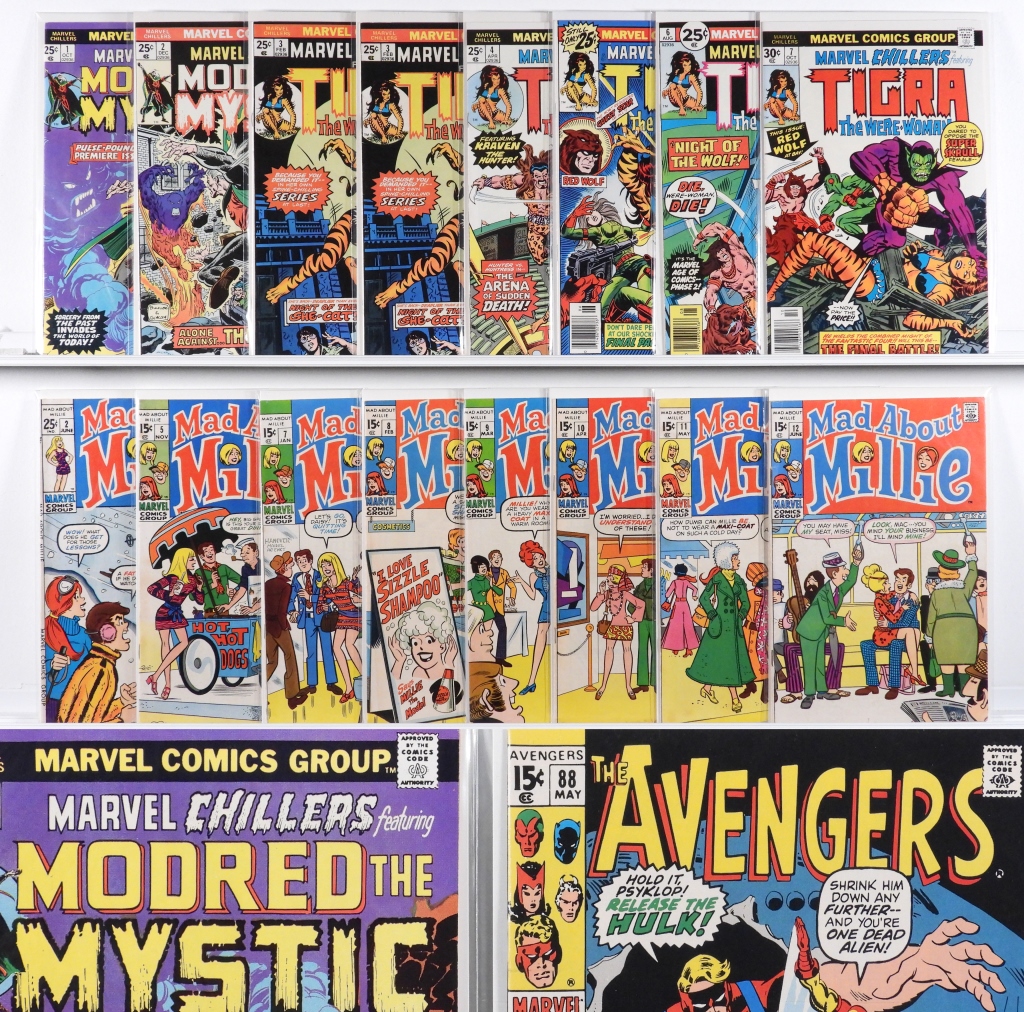 28 MARVEL COMICS BRONZE AGE