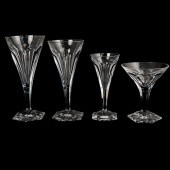(28 PC) VAL ST. LAMBERT CRYSTA