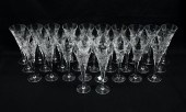 28-PC. WATERFORD CRYSTAL MILLE