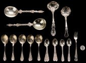 28 PCS ASSORTED SILVER FLATWAR