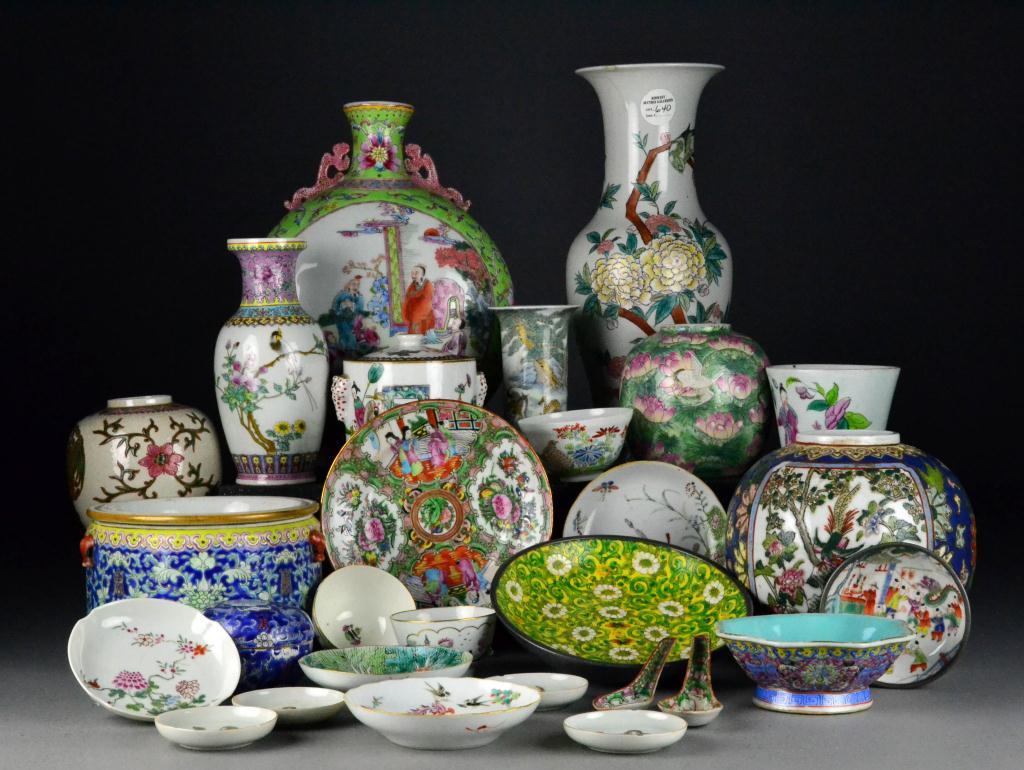 (28) Pcs. Chinese Qing & Republic