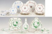 28 PCS. HEREND TABLEWARE, INCL