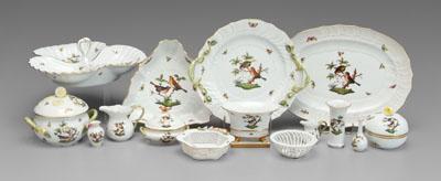 28 pieces Herend china,