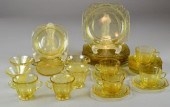 (28) Pieces Yellow Amber Depre
