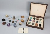 28 POLISHED SEMI PRECIOUS STON