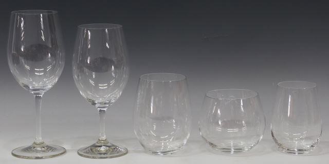 (28) RIEDEL COLORLESS GLASS WINE