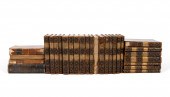28 VOLS, JOHN RUSKIN LEATHER B
