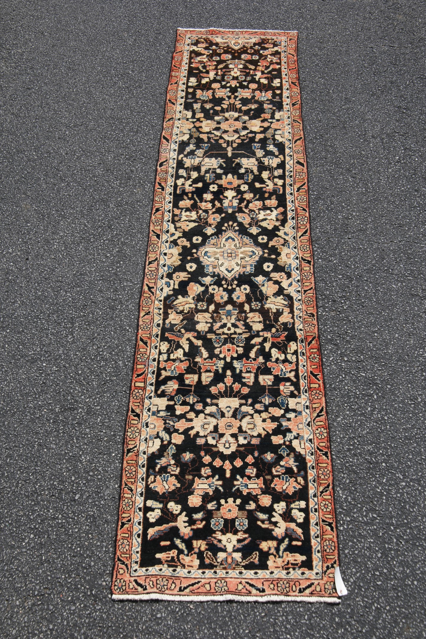 2'8" X 13' HAMEDAN ORIENTAL RUG