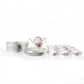 28PC KPM ART NOUVEAU BREAKFAST