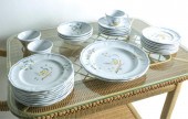 29 PCS FRENCH FAIENCE HAND PAI