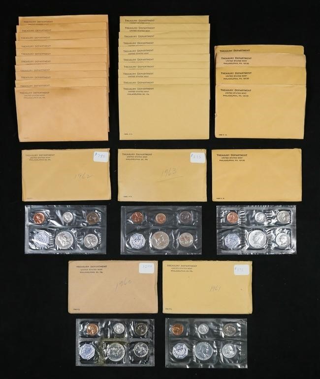 29 UNITED STATES MINT SILVER