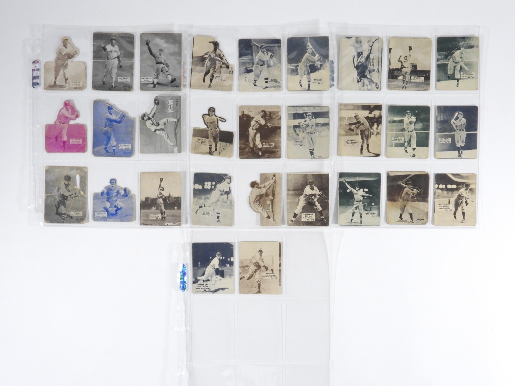 29PC 1934 NATIONAL CHICLE BATTER UP