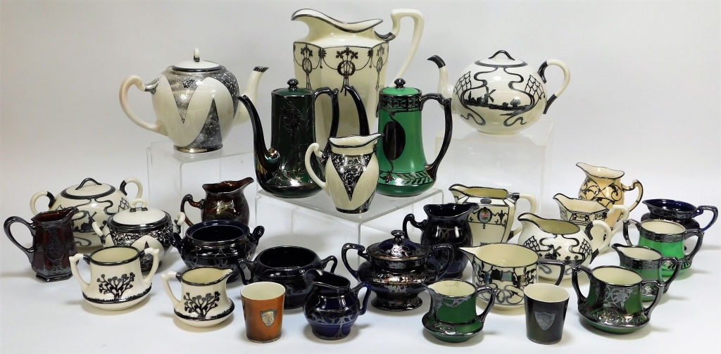 29PC AMERICAN BELLEEK PORCELAIN TEA