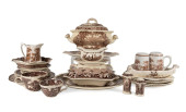 29PC MAINLY MASON'S BROWN TRAN