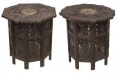 2)ARABESQUE INLAID HARDWOOD OC