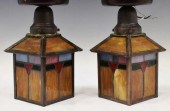 2)ARTS & CRAFTS STYLE STAINED