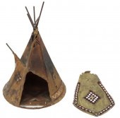 2)NATIVE AMERICAN STYLE HIDE T