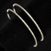 2PC 14K GOLD & YELLOW SAPPHIRE