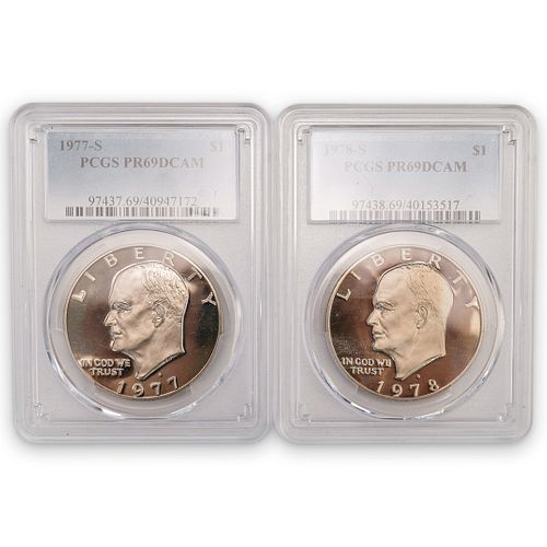 (2PC) 1978-S EISENHOWER (PCGS)
