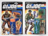 2PC 1989 HASBRO GI JOE ARAH MO