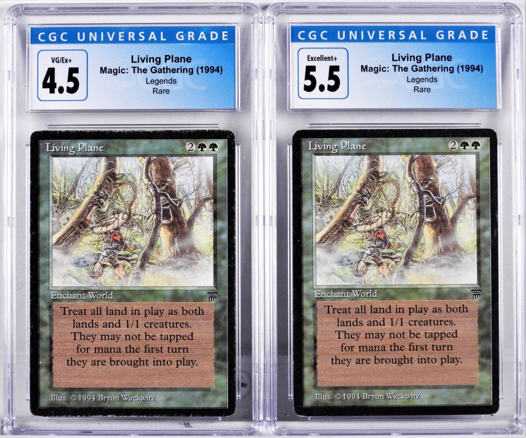 2PC 1994 MTG LEGENDS LIVING PLANE