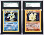 2PC 1999 POKEMON BASE UNL GYAR