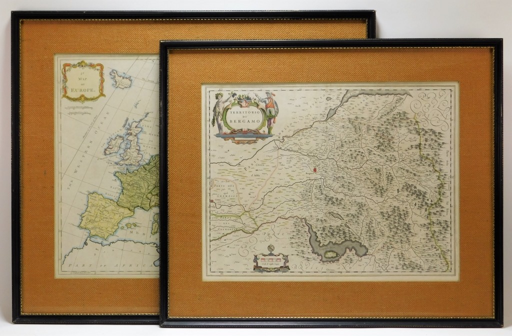 2PC AFT. HENRICUS HONDIUS EUROPE