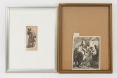 2PC AFT REMBRANDT BEGGAR WOMAN