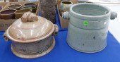 2pc Anne Hirondelle Studio Pot