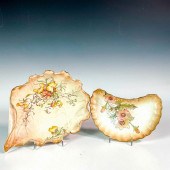 2PC ANTIQUE DOULTON BURSLEM SP
