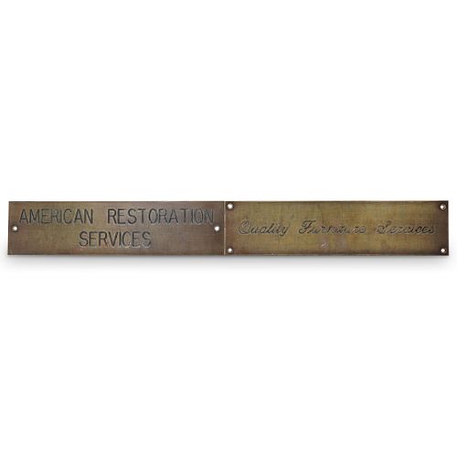 (2PC) ANTIQUE ENGRAVED