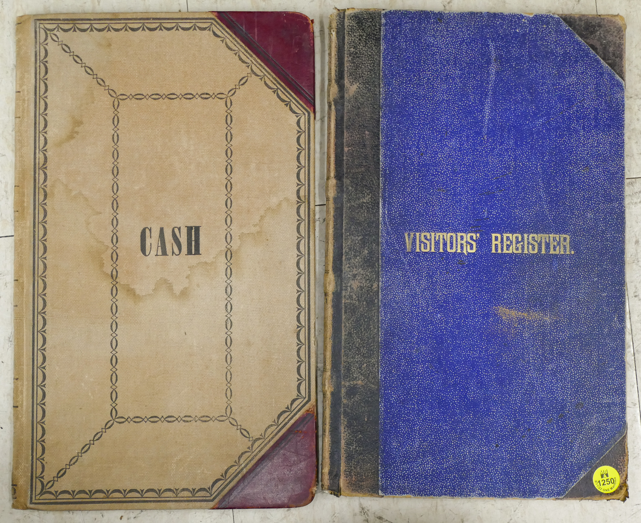 2pc Antique Seattle Ledgers