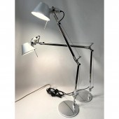 2pc ARTEMIDE Tolomeo Desk lamp