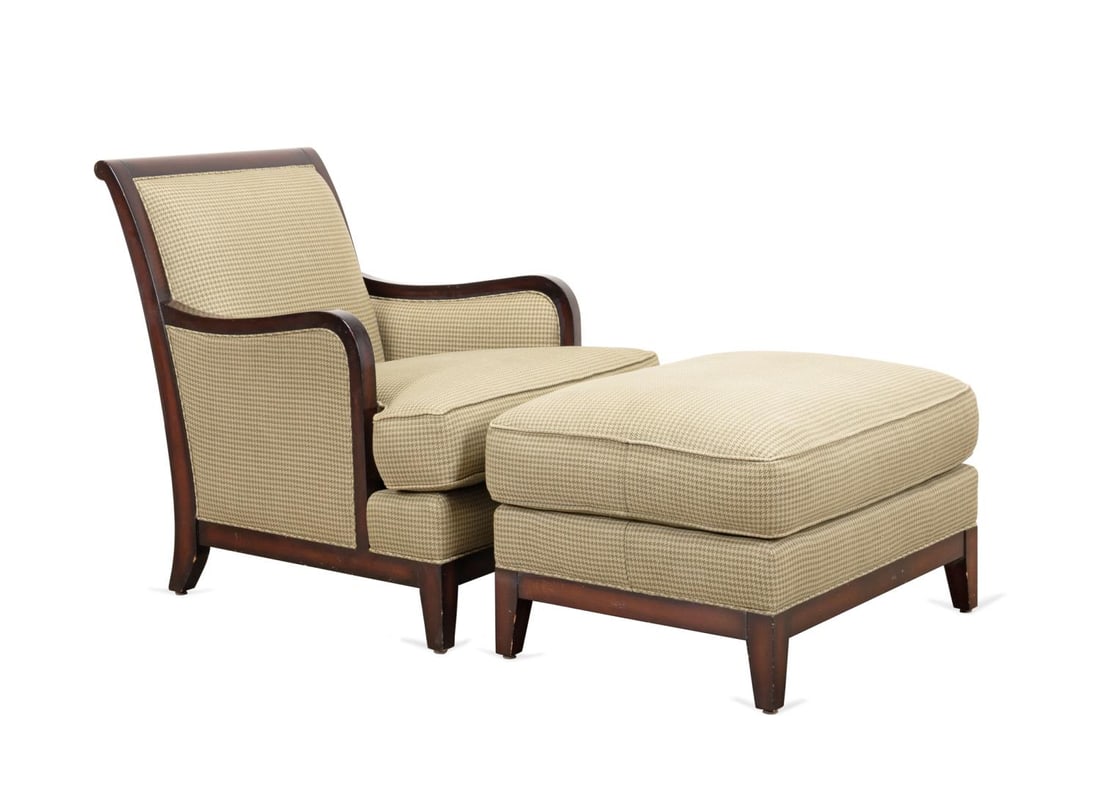 2PC BAKER HOUNDSTOOTH LOUNGE