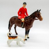 2PC BESWICK PORCELAIN FIGURINE