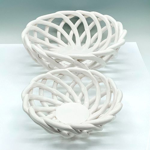 2PC BRAID BREAD BASKETA pair of