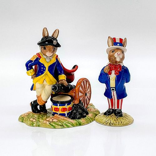 2PC BUNNYKINS BY ROYAL DOULTON
