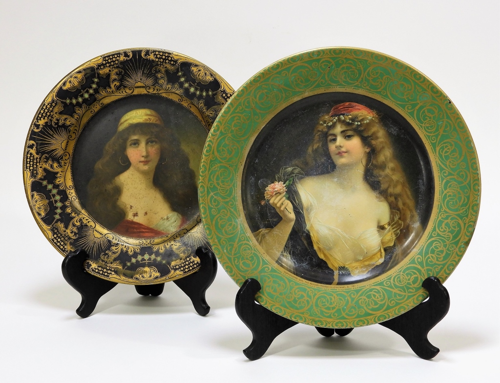 2PC C.1905 COCA-COLA ART NOUVEAU
