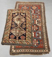 2PC CAUCASIAN FLAT WEAVE RUGS