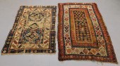 2PC CAUCASIAN GEOMETRIC RUGS M