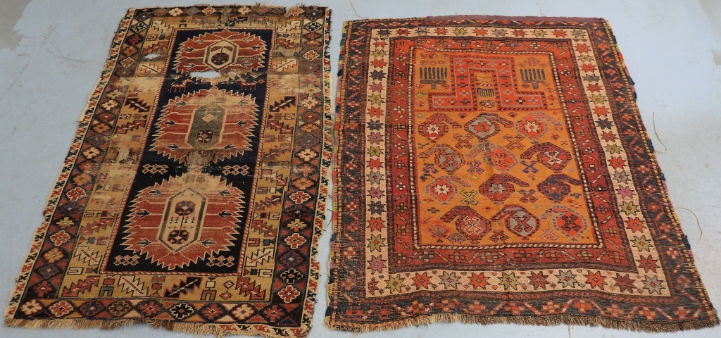 2PC CAUCASIAN RUGS Middle East,20th