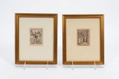 2PC CHARLESTON ETCHINGS, ELIZA