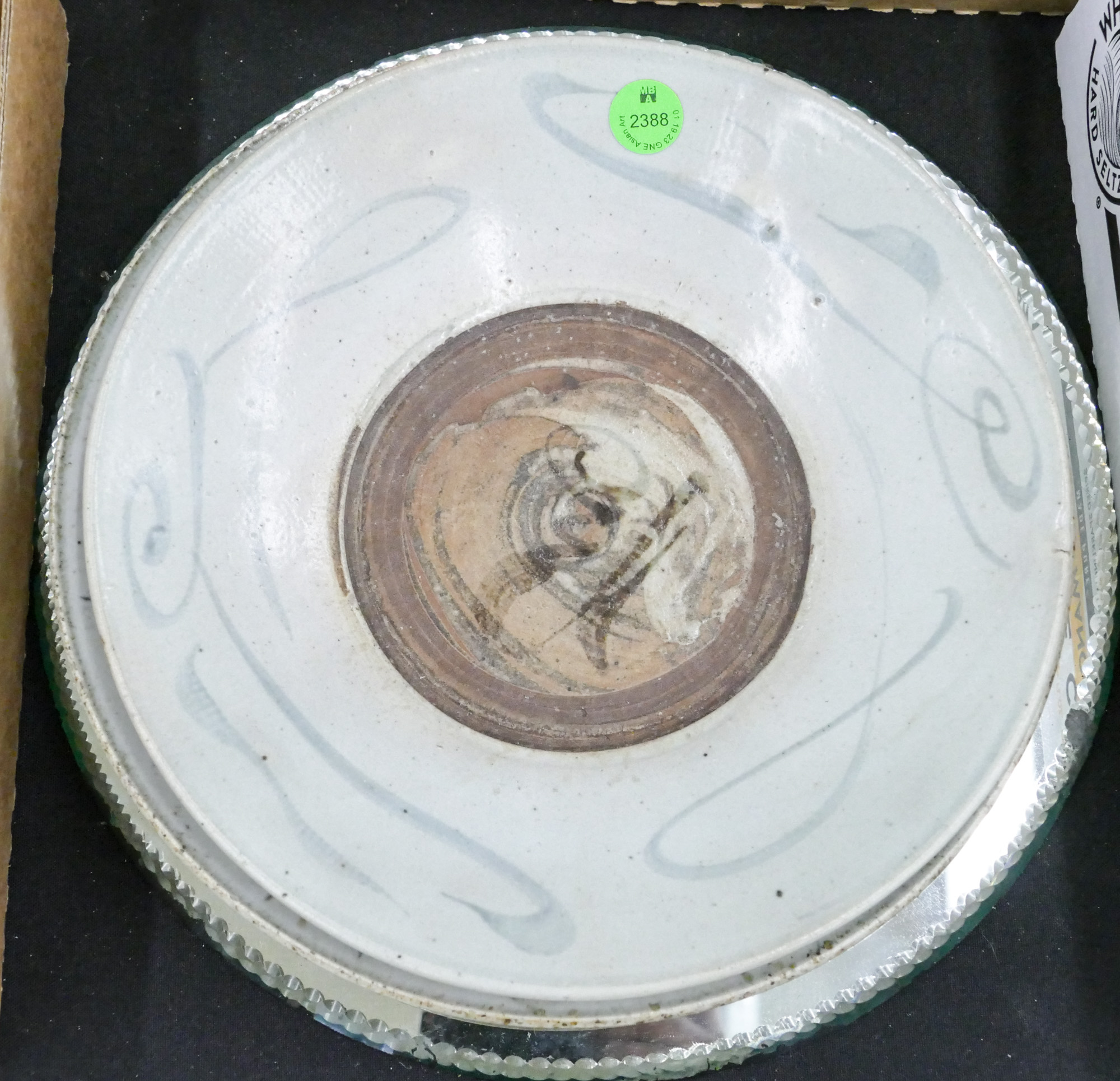 2pc Chinese 18th Cent. Ceramic