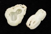 2pc Chinese Jade Gourd Brush W